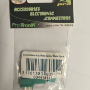 Connecteur 6 pôles boîtier Mâle 5pcs