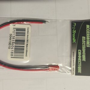 Cordon Accu BEC Mâle 0.50mm