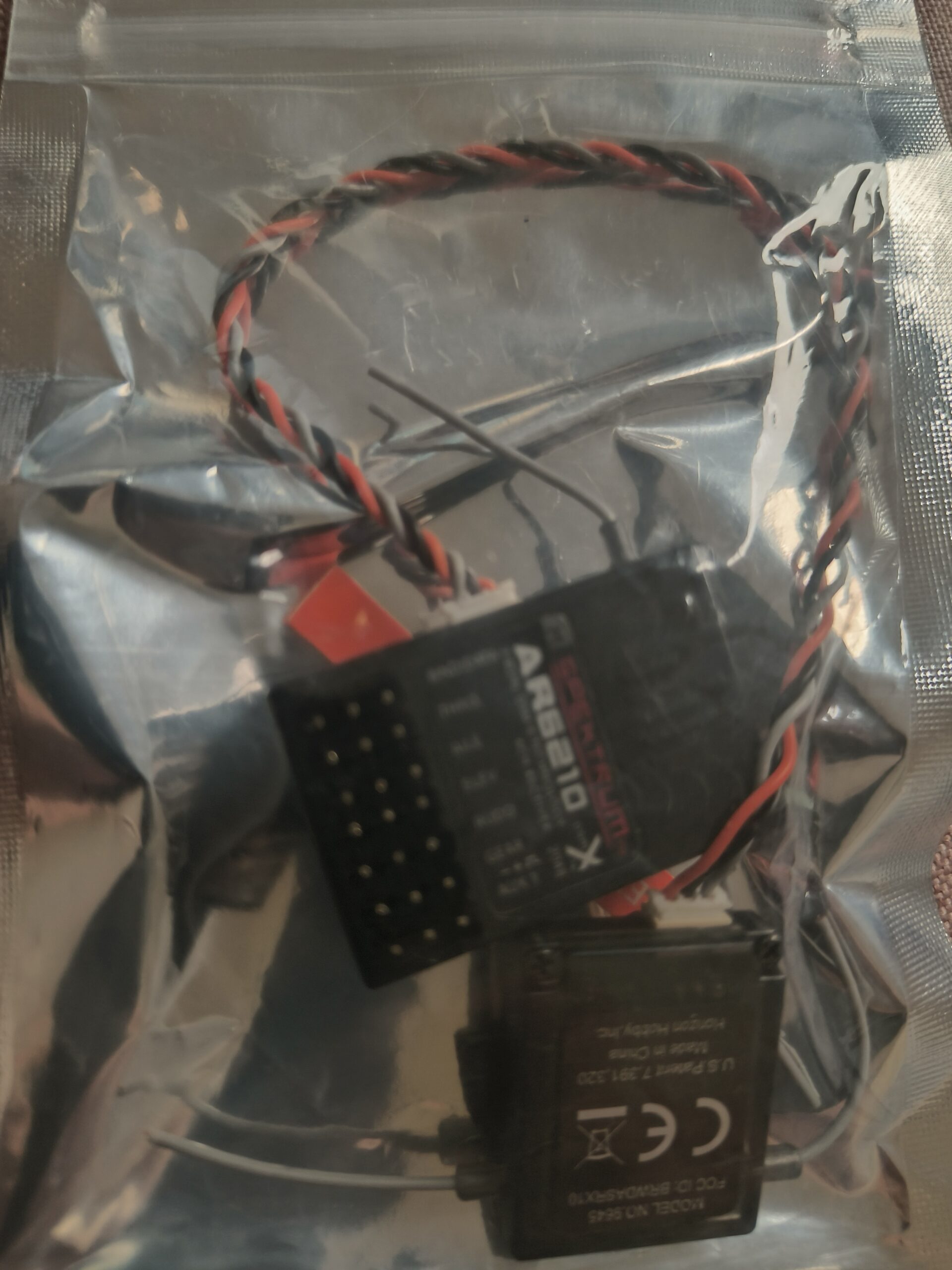 AR6210 DSMX 2.4G 6 canaux récepteur récepteur avec Satellite ajustement Spektrum DSM2 DX6i DX7 DX