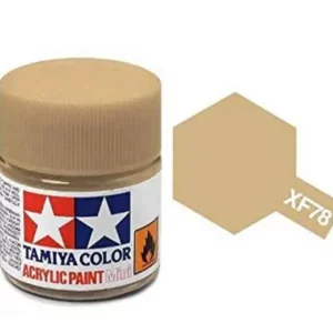 Tamiya XF-78 Mini Plateau Plat en Bois Beige 10 ml – 81778