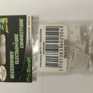 Charnières 34x16mm assemblées (10 pièces