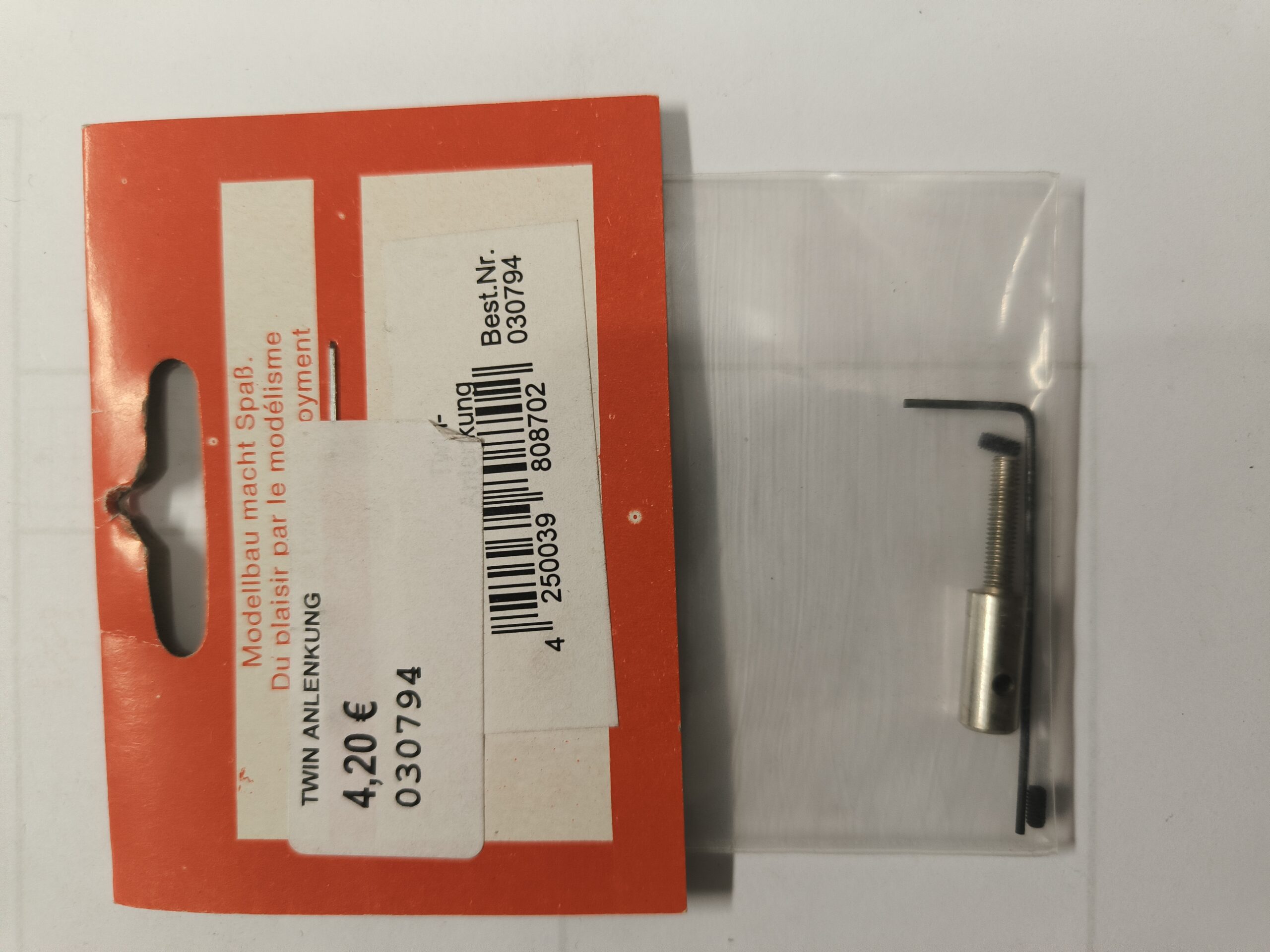 embout pour commande de servo