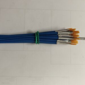 pinceaux embout plat