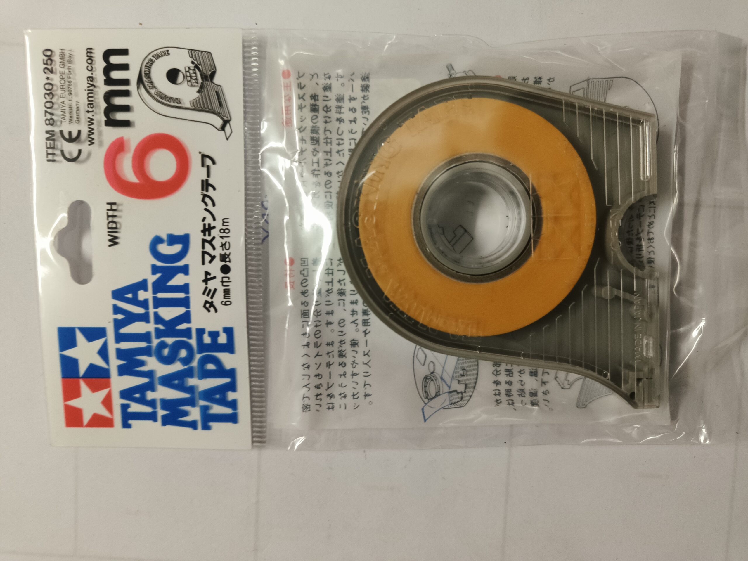 tamiya masking tape 6mm avec dérouleur