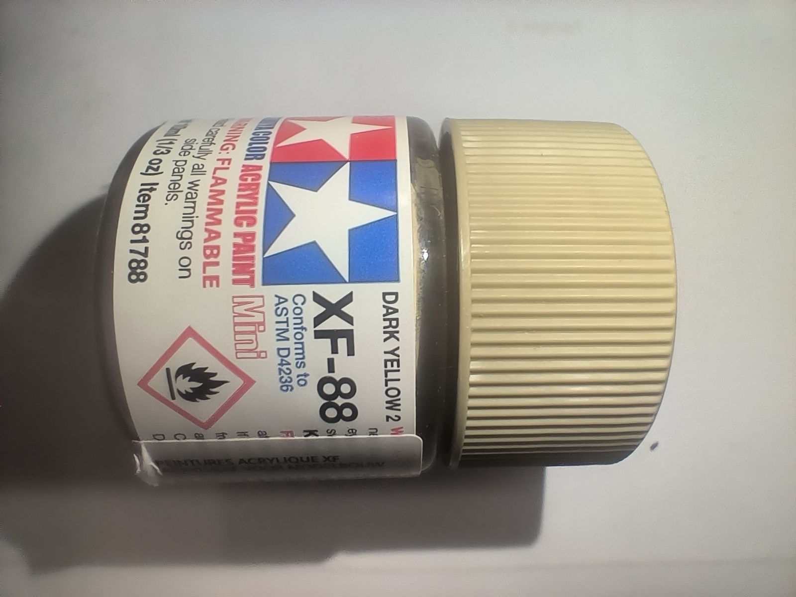 Tamiya XF-88 Mini Jaune Foncé 2 10 ml – 81788