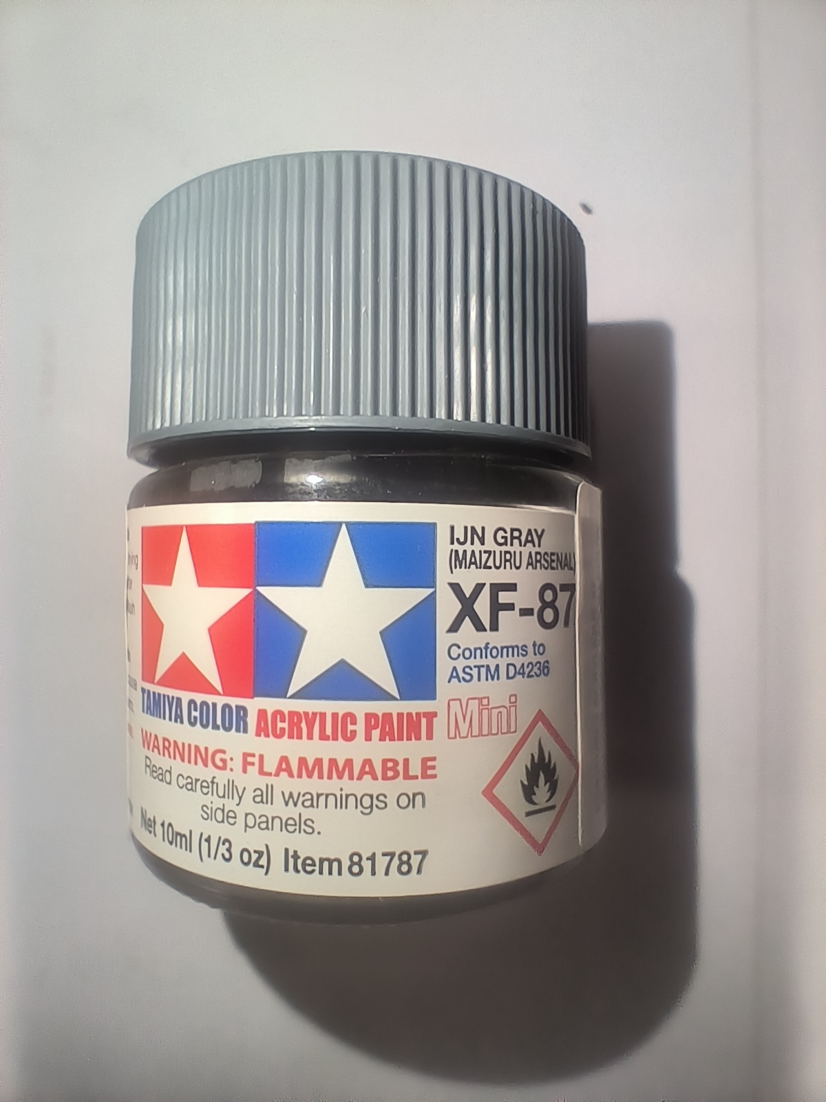 TAMIYA XF-87 IJN Grey Matt Paint | 10 ml | #81786