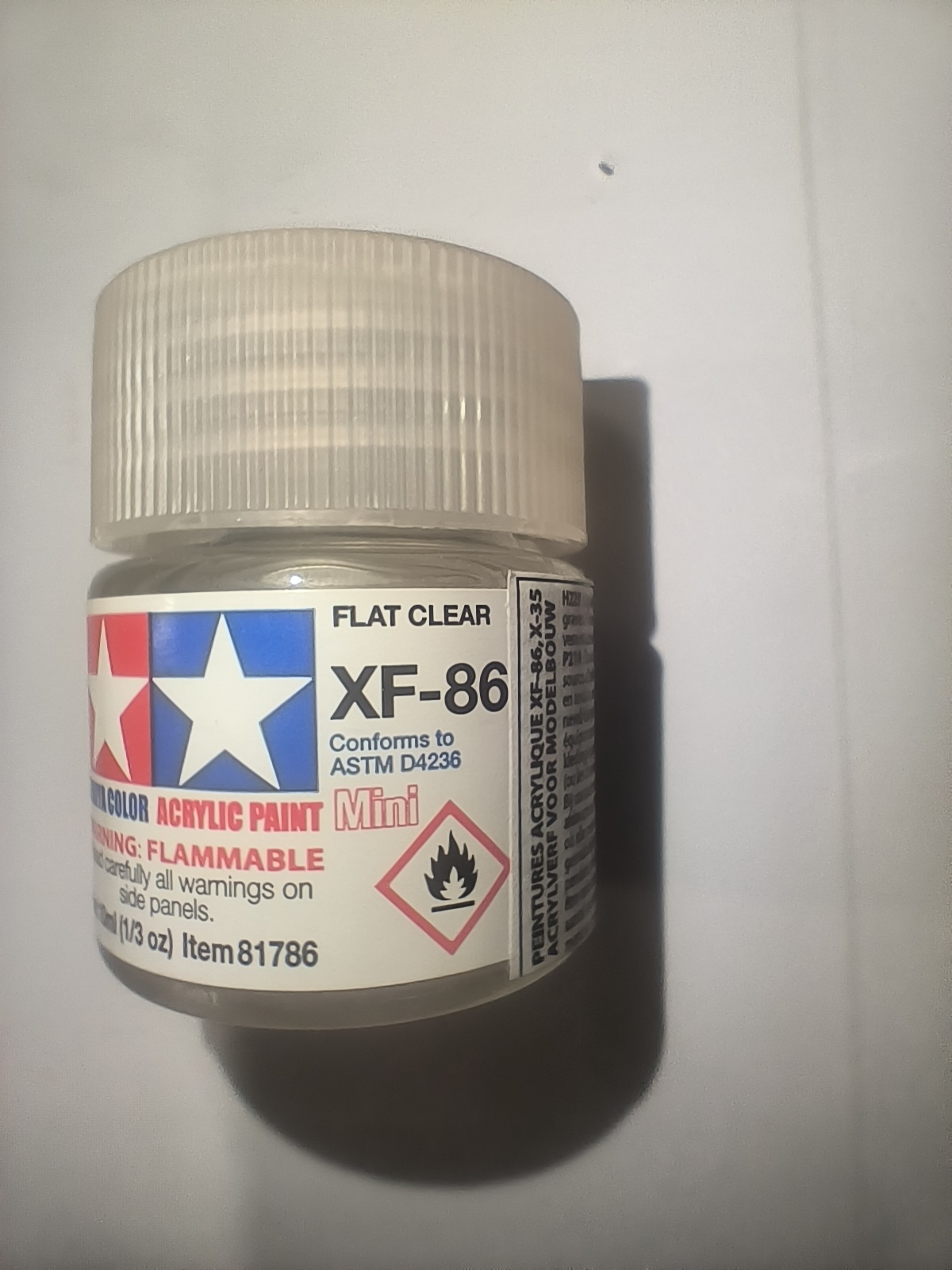 Xf 86 Vernis Mat Tamiya 81786