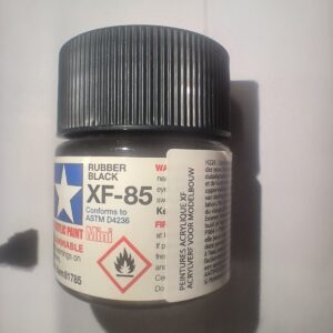 Tamiya Peinture Mini XF85 Noir Caoutchouc Mat 81785