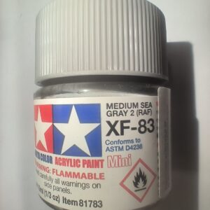 Tamiya Peinture Mini XF83 Gris Mer Moyen RAF Mat 81783