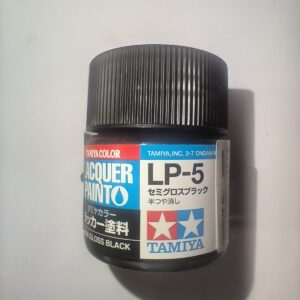 Tamiya LP-5 Noir semi-brillant 10 ml
