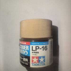 Tamiya LP-16 Pont en bois beige 10 ml – 82116