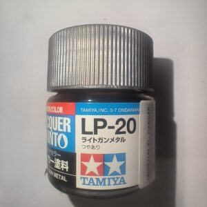 Tamiya LP-20 Light Gun Metal 10 ml – 82120