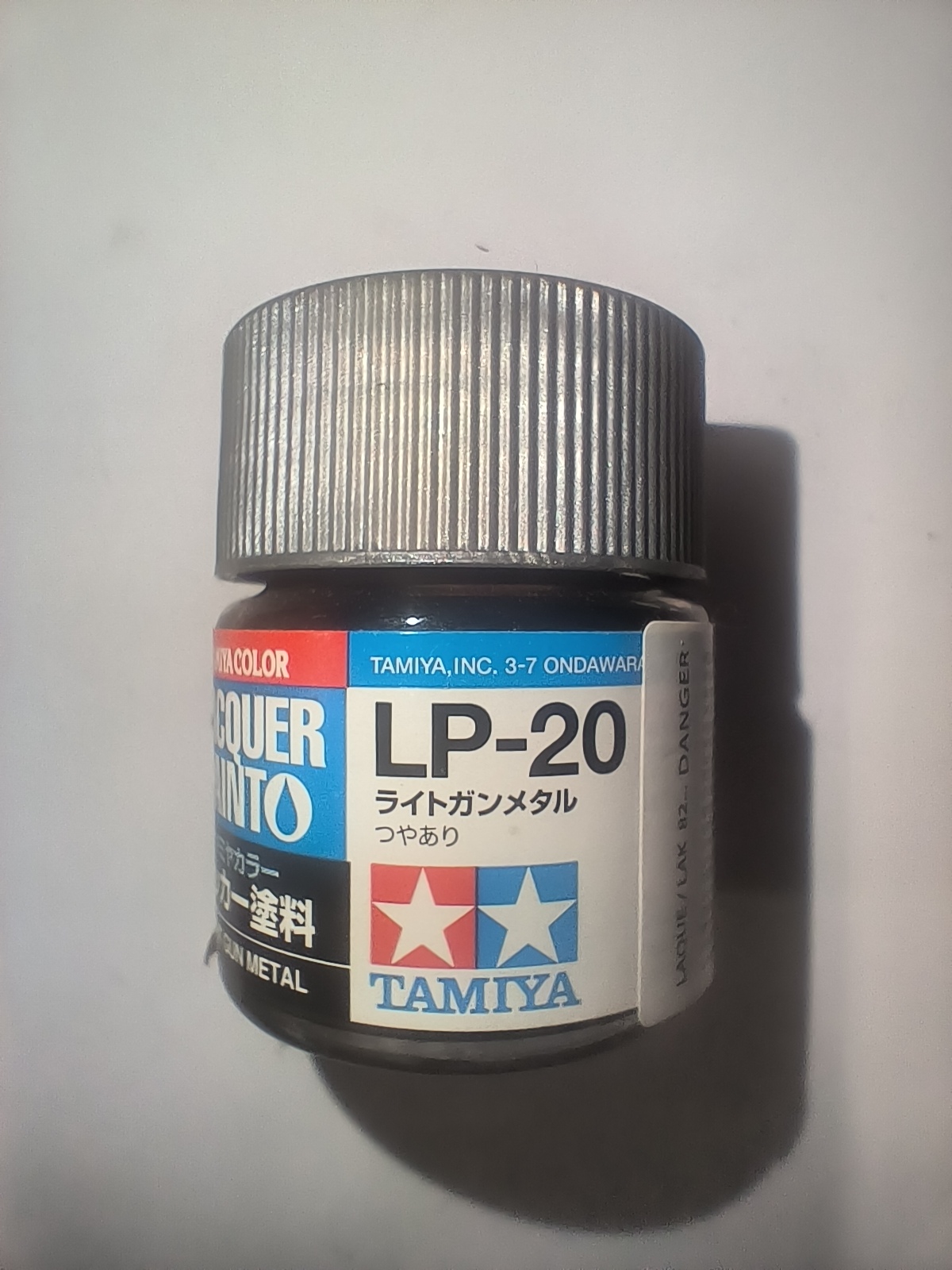 Tamiya LP-20 Light Gun Metal 10 ml – 82120