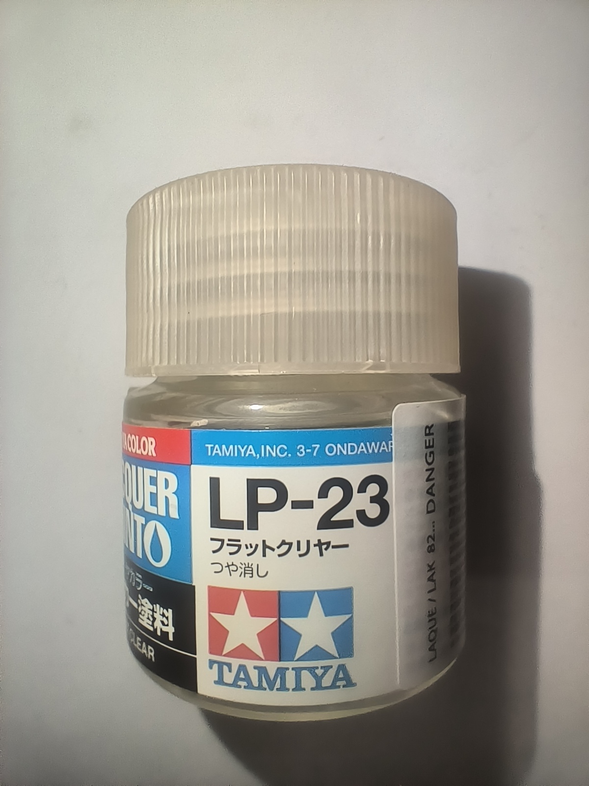 Tamiya LP-23 Transparent mat 10 ml – 82123