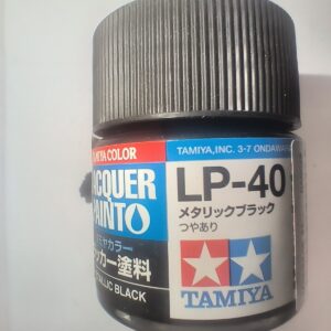 Tamiya LP-40 Noir Métallisé 10 ml – 82140