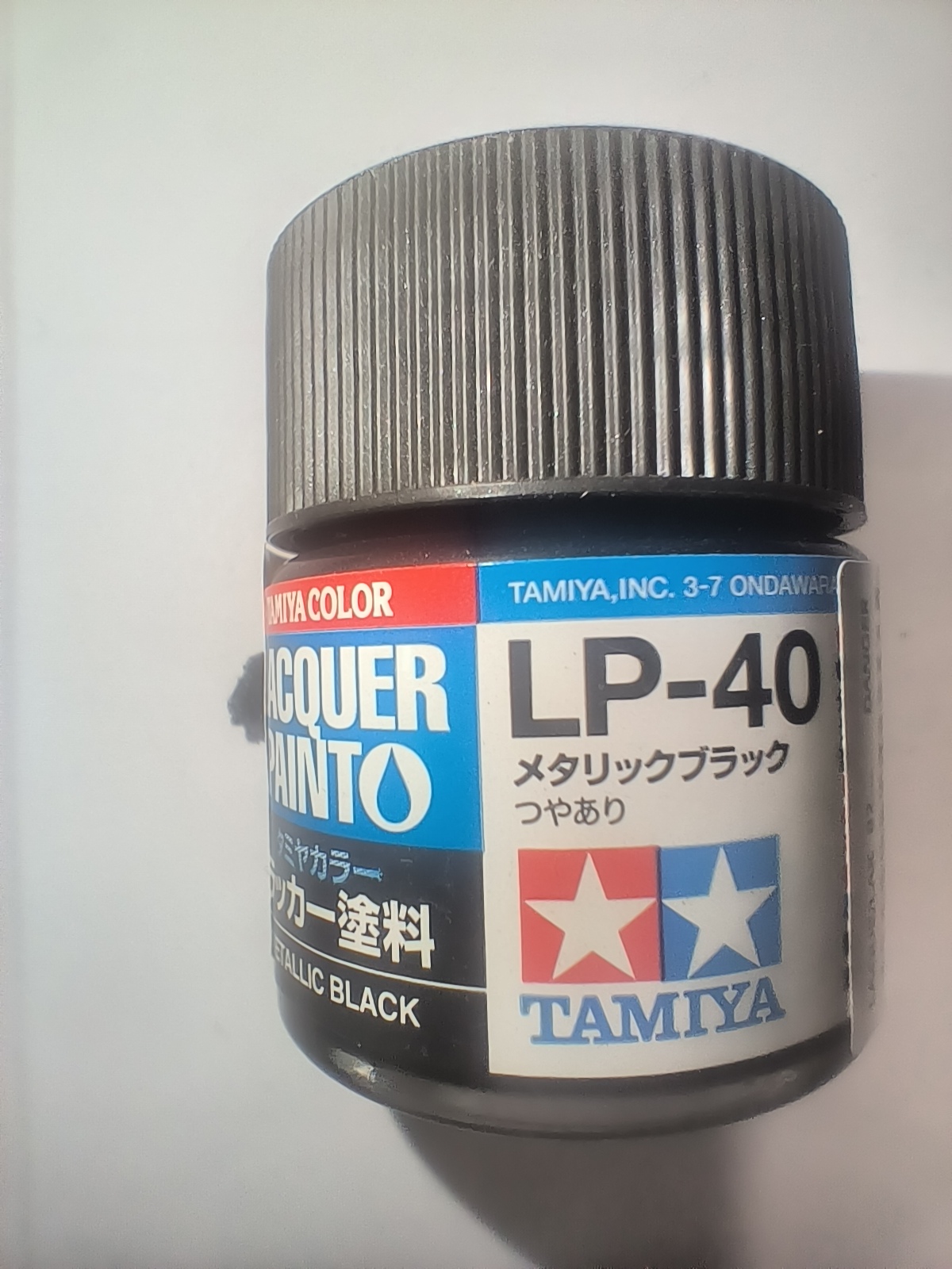 Tamiya LP-40 Noir Métallisé 10 ml – 82140