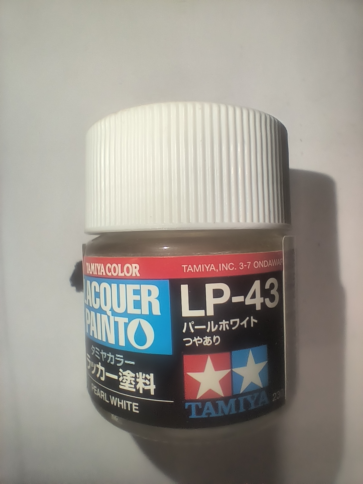 Tamiya LP-43 Blanc nacré 10 ml – 82143