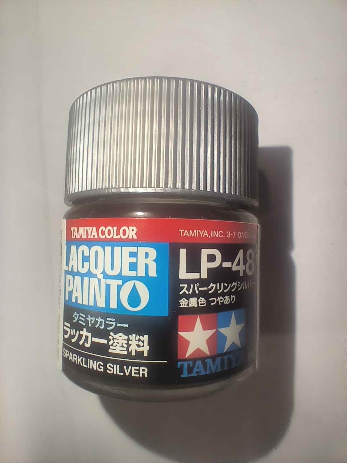 Tamiya LP-48 Argent étincelant 10 ml – 82148