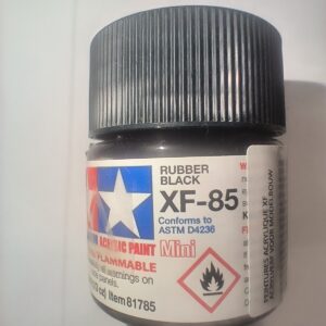 Tamiya XF-85 Mini Caoutchouc Noir 10 ml – 81785