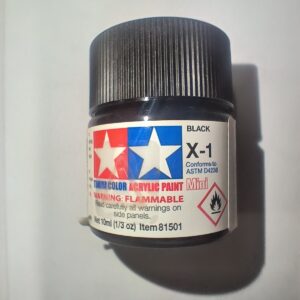 Tamiya X-1 Noir 23ml – 81001