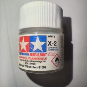 Tamiya X-2 Mini Blanc 10 ml – 81502