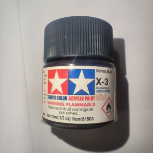 Tamiya X-3 Bleu Royal 23ml – 81003