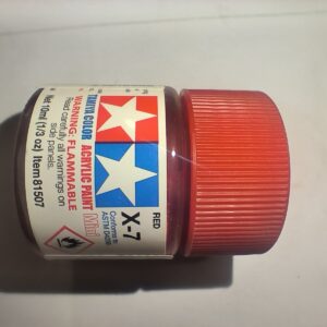 Tamiya Peinture Mini X7 Rouge Brillant 81507