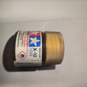 Tamiya X-12 Mini Feuille d'or 10 ml – 81512