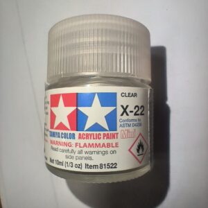 Diluant acrylique Tamiya X-20A Mini 10 ml – 81520