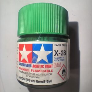 Tamiya X-28 Mini Park Vert 10 ml – 81528
