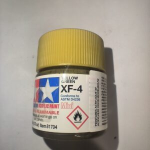 Tamiya XF-4 Mini Flat Jaune Vert 10 ml – 81704