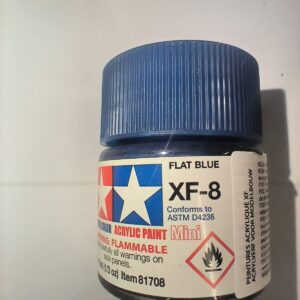 Tamiya XF-8 Mini Flat Blue 10ml – 81708