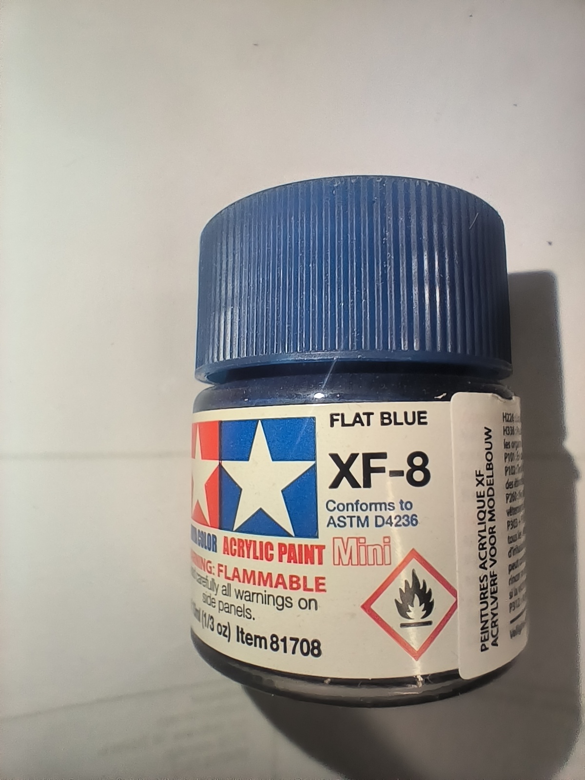 Tamiya XF-8 Mini Flat Blue 10ml – 81708
