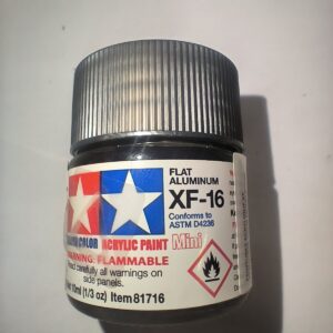 Tamiya XF-16 Mini Plat Aluminium 10ml – 81716