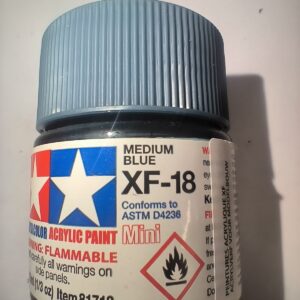 Tamiya XF-18 Mini Bleu Moyen 10ml – 81718
