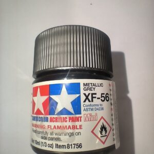 Tamiya XF-56 Mini Gris Métallisé 10 ml – 81756