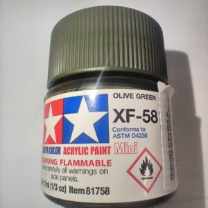 Tamiya XF-58 Mini Vert Olive 10 ml – 81758