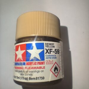 Tamiya XF-59 Mini Jaune Désert 10 ml – 81759