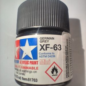 Tamiya XF-63 Mini Flat Gris Allemand 10 ml – 81763
