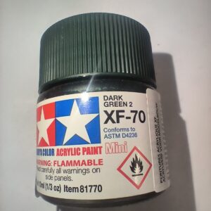 Tamiya XF-70 Mini Vert Foncé 2 (IJN) 10 ml – 81770