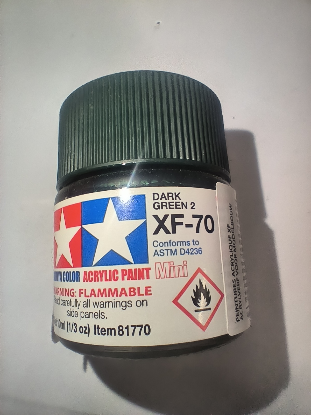 Tamiya XF-70 Mini Vert Foncé 2 (IJN) 10 ml – 81770