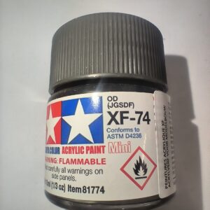 Tamiya XF-74 Mini Flat Olive Drab / JGSDF 10 ml – 81774