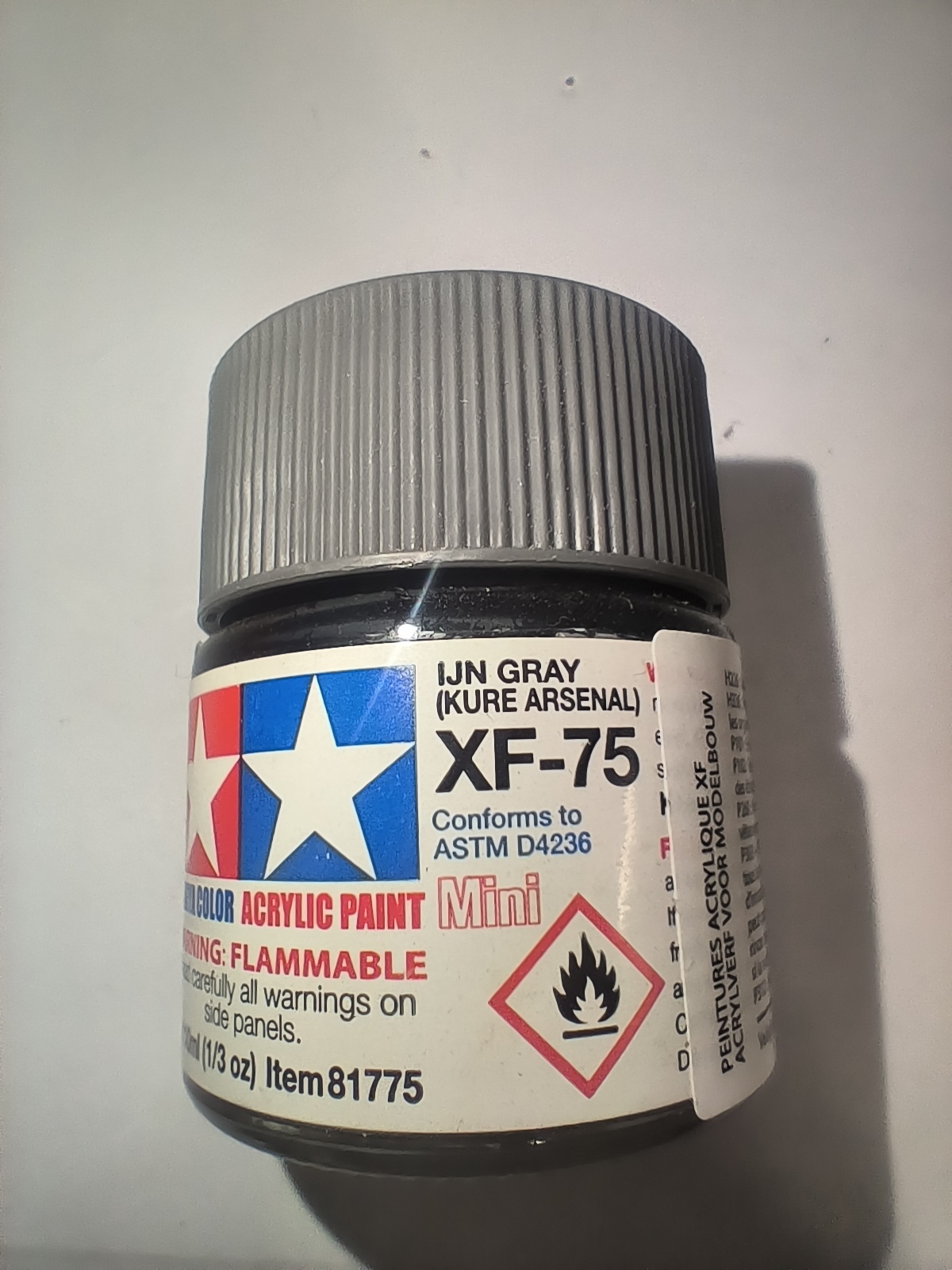 Tamiya XF-75 Mini IJN Gris (Kure Arsenal) 10 ml – 8177