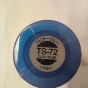Tamiya TS-72 Bleu transparent 100 ml – 85072